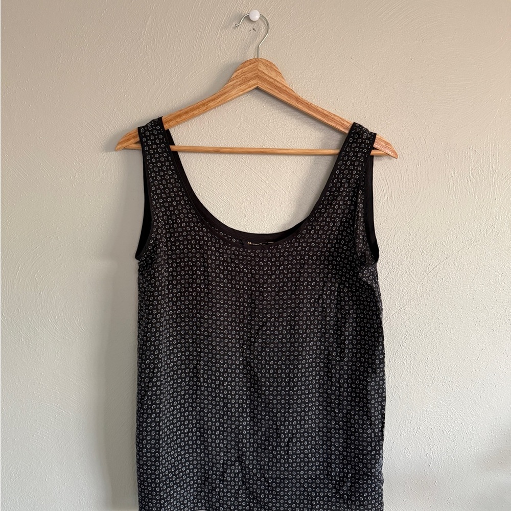 Massimo Dutti 100% Silk Scoopneck Tank